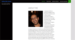 Desktop Screenshot of bouammar.com